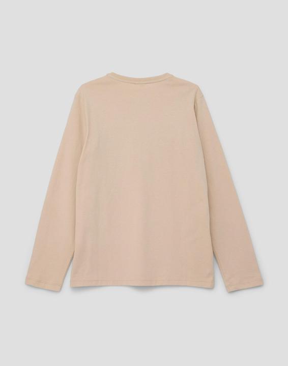 Produktbild s.Oliver T-Shirt Longsleeve mit Statement-Print (S)