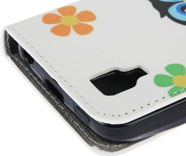 Produktbild König Design Handyhülle Tasche für Handy Wiko Sunset Eulen Paar Verliebt (Wiko Sunset)