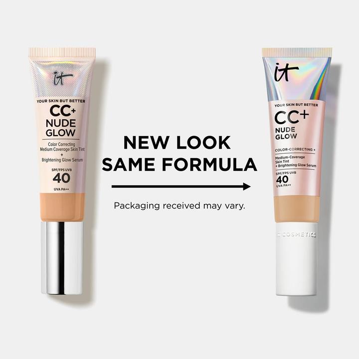 Immagine prodotto It Cosmetics CC+ Nude Glow Fondotinta leggero e siero luminoso con SPF40 (Avorio giusto)