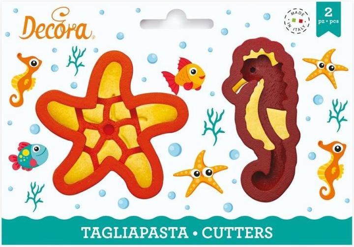 Produktbild Decora Ausstecher Seestern und Seepferdchen