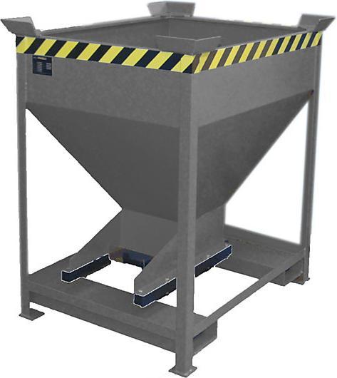Produktbild eurokraft pro Silobehälter, Profilstahl (375 l)