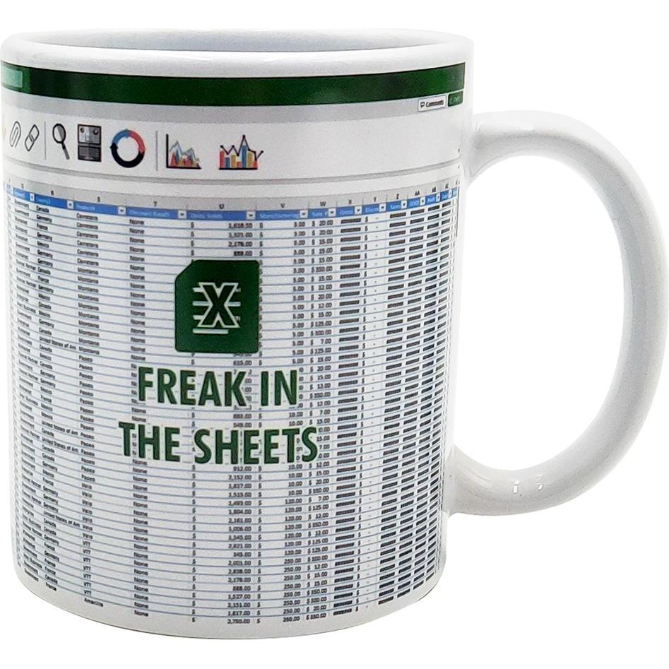 Thumbs Up, Tasse, Mad Monkey Tasse "Freek in the Sheets" 300ml weiss (300 ml, 1 x)