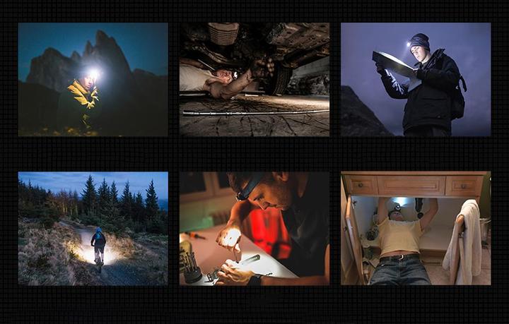 Produktbild Superfire Headlamp HL05-E, 120lm, USB (120 lm)