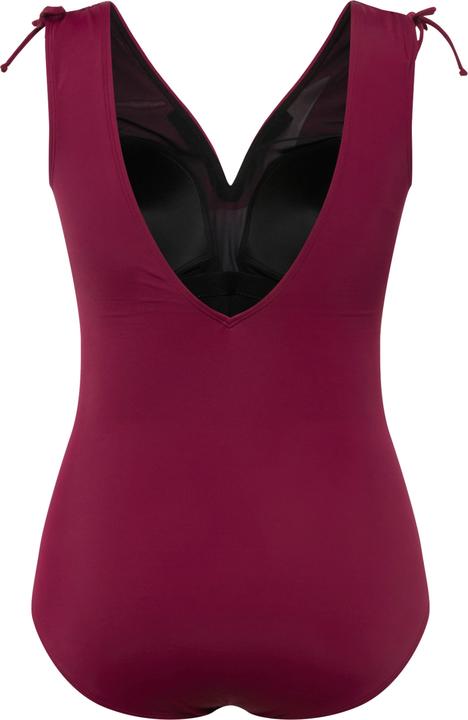 Actual product image Ulla Popken Flower Motif One Piece Swimsuit (62)