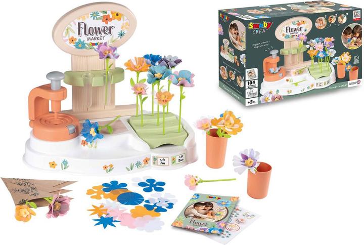 Productafbeelding Smoby Krativset Bloemenmarkt