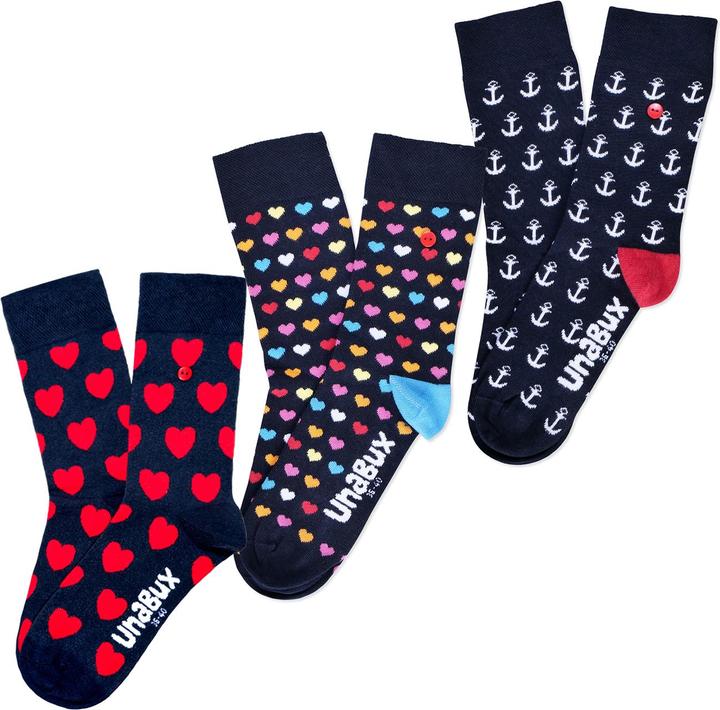 Actual product image Unabux Leisure socks mix (36 - 40)
