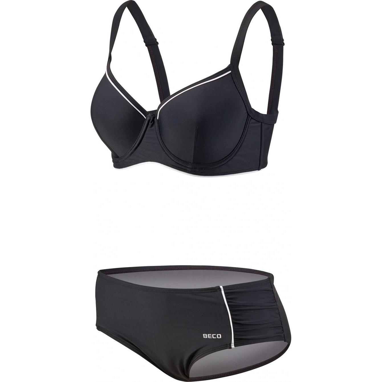 Beco, Damen, Bikini, Beermann GmbH Bikini D-Cup Standard schwarz 46, Schwarz, (46)