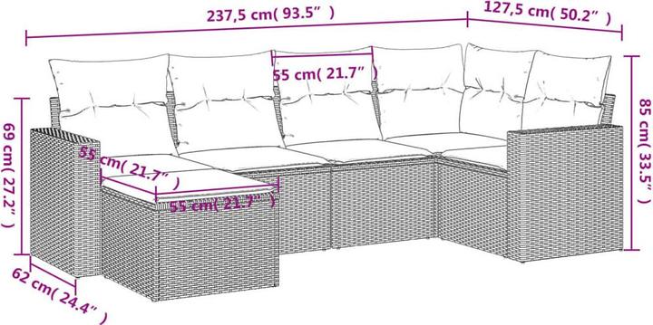 Produktbild vidaXL Bako