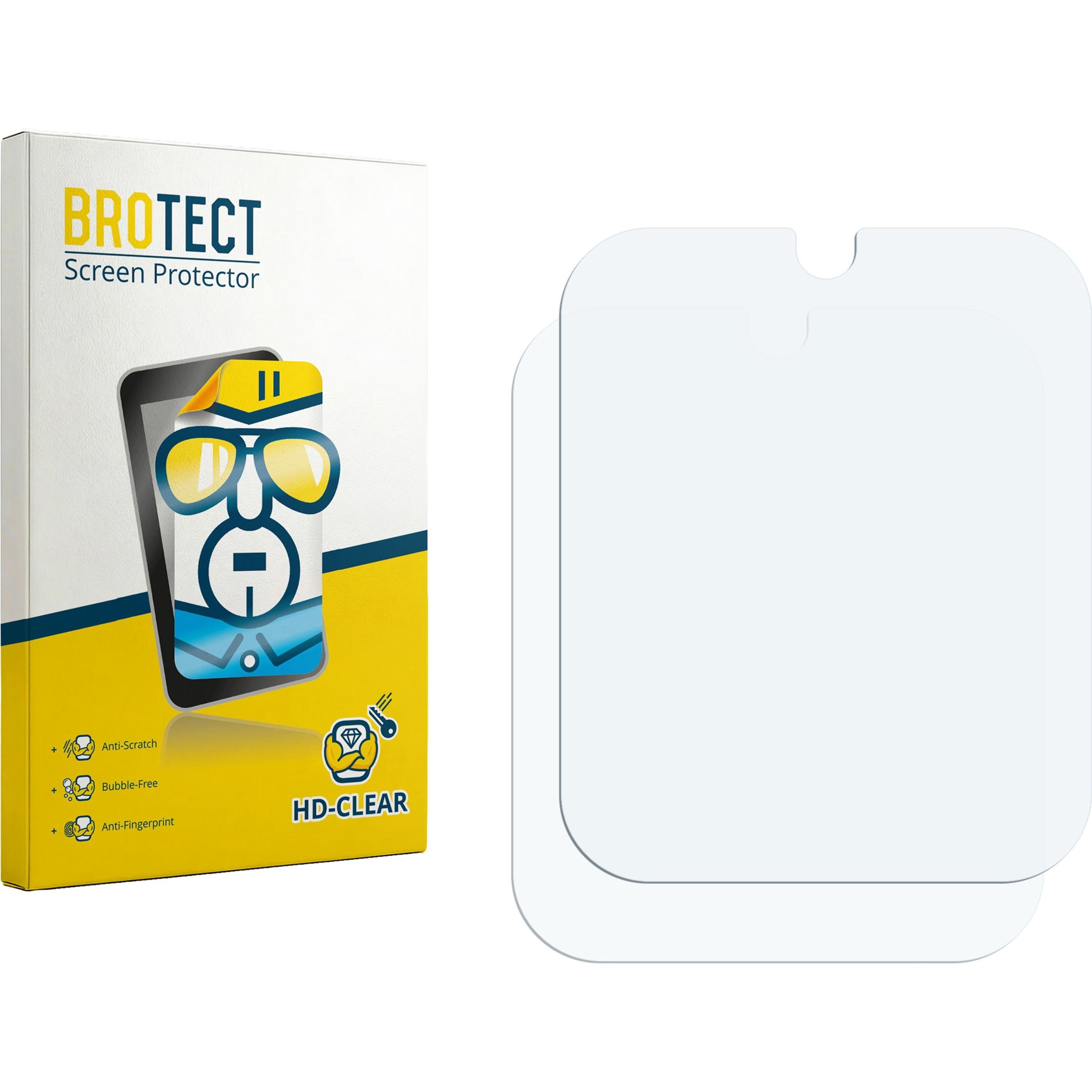 BROTECT Pellicola Trasparente, Pellicola protettiva per smartwatch, Trasparente