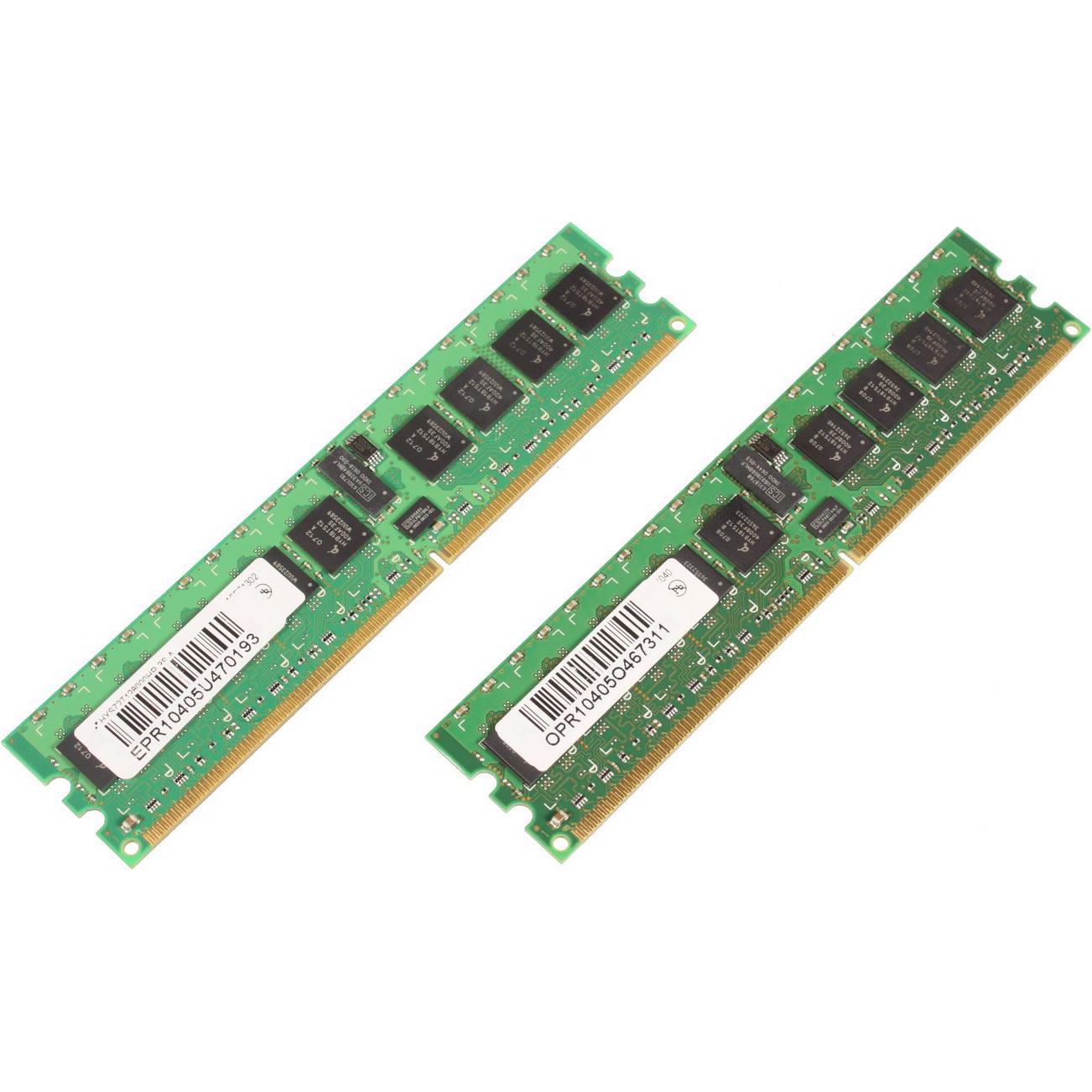 CoreParts S26361-F3072-L522 (2 x 1GB), RAM Modellspezifisch, Grün