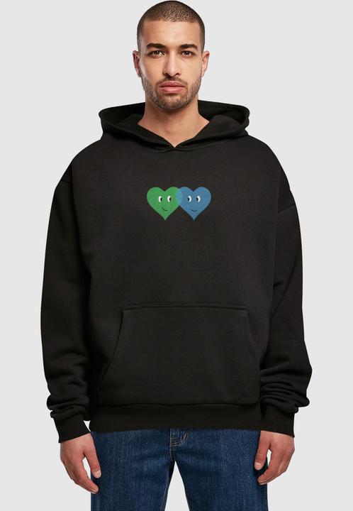 Produktbild Merchcode Hugs & Love - Two Hearts Ultra Heavy Hoody - 174989 (4XL)