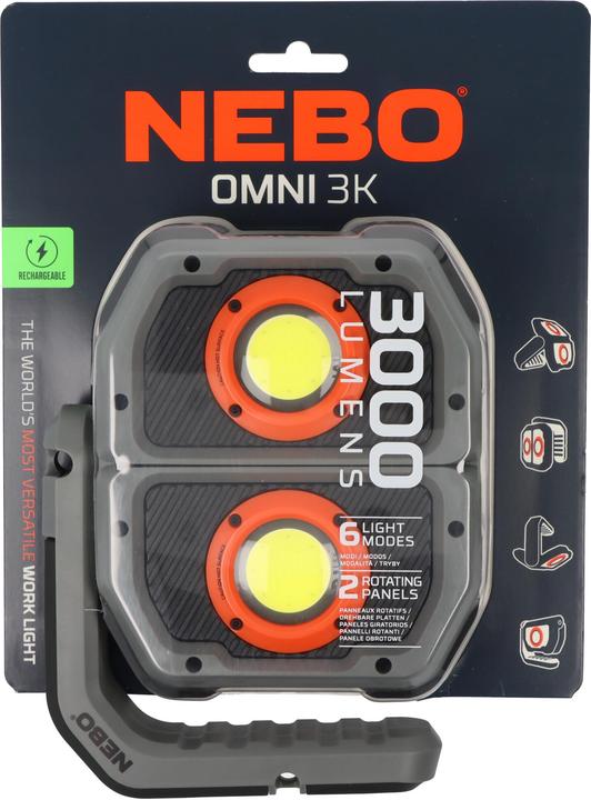Actual product image Nebo OMNI 3K LED-Arbeitslampe (3000 lm)