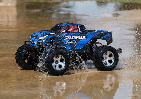 Produktbild Traxxas M.TRUCK STAMPEDE HD 1:10 2WD EP RTR BLUE w/USB-C Charger & Battery (RTR Ready-to-Run)