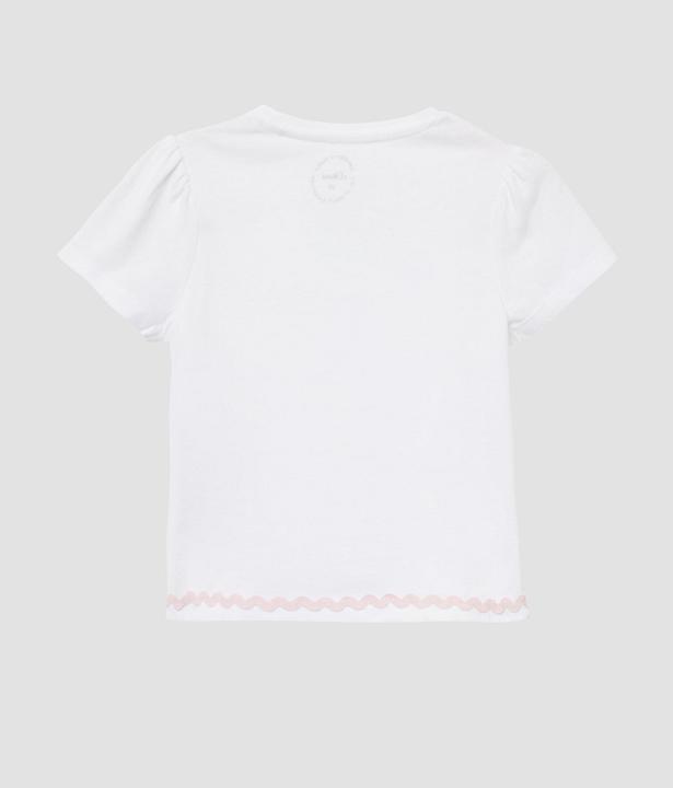 Produktbild S.Oliver T-Shirt Baumwoll-T-Shirt in A-Shape mit Stickerei (68)