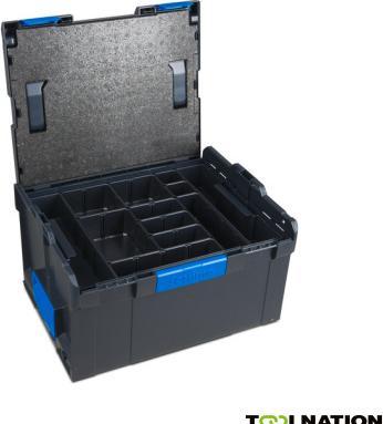 Actual product image Sortimo 1000011141 L-BOXX 238 G inkl. Trennblechset 4F und 12 Insetboxen H63