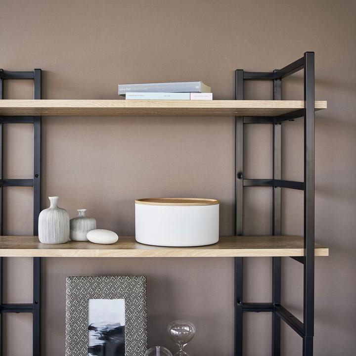 Image du produit Yamazaki Boîte de rangement profonde avec couvercle RIN (11 x 22 x 11 cm, 7.20 l)