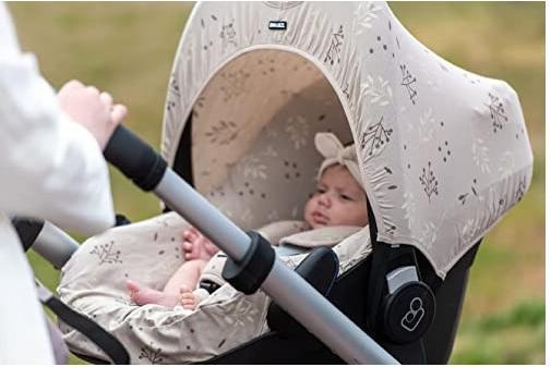 Immagine prodotto Dooky Felpa con cappuccio con protezione UV, Foglie Beige