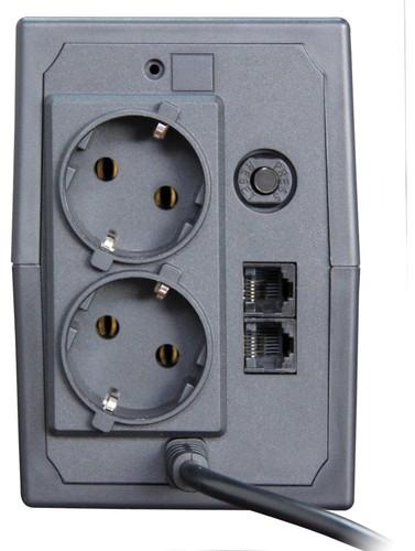 Actual product image Orvaldi ID600 Uninterruptible Power Supply (UPS) Line-Interactive 0.6 kVA (0.60 VA, 360 W, Line-interactive UPS)
