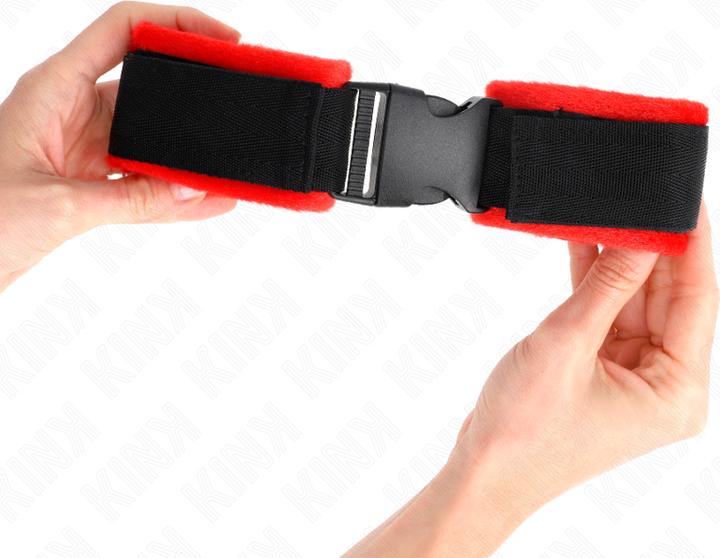 Immagine prodotto Kink Manette In Nylon Con Velcro Modello 1 Nero Regolabili 25-35 cm X 6 cm