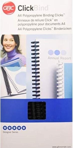 Actual product image GBC Click spine