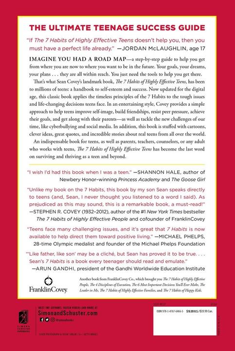 Produktbild The 7 Habits of Highly Effective Teens (Englisch, Sean Covey, 2014)