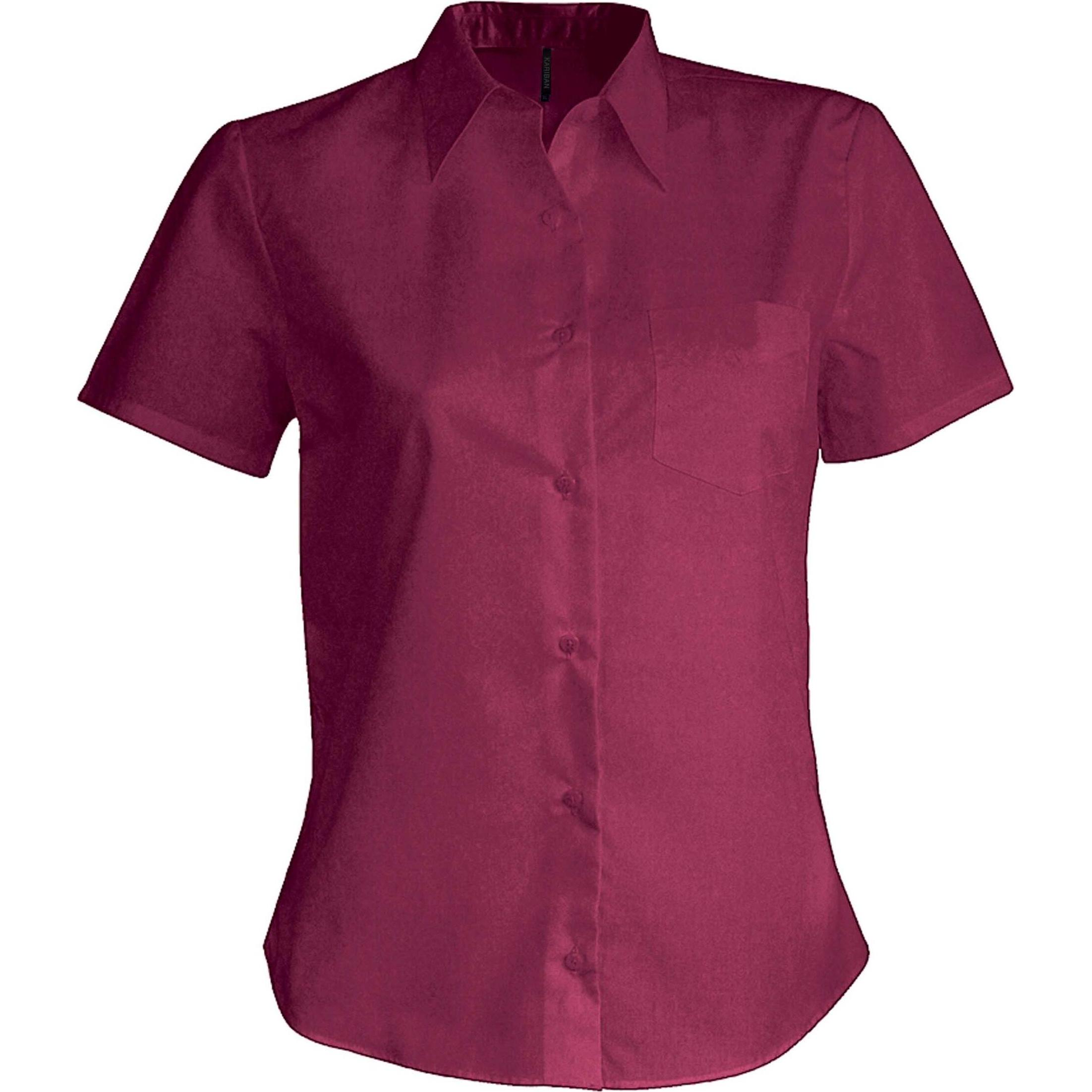 Kariban, Damen, Hemd, Judith, Braun, (XXL)