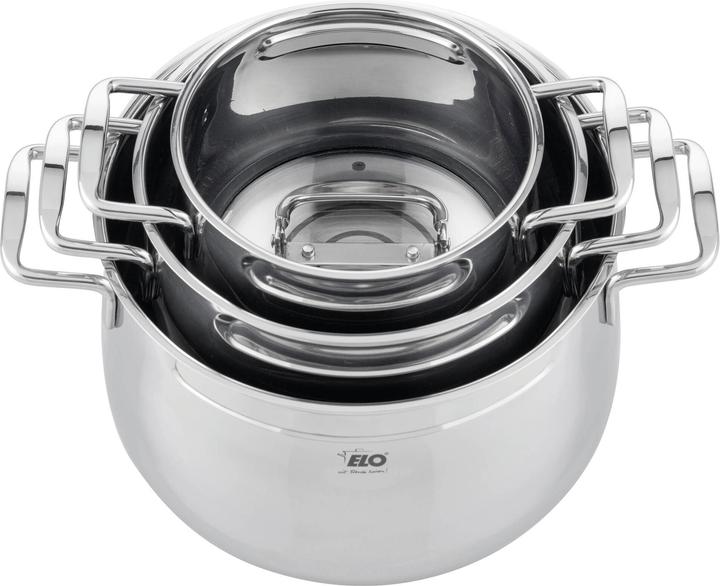 Actual product image ELO Stahlwaren Saucepan sets (Pan set + pot set, Stainless steel)