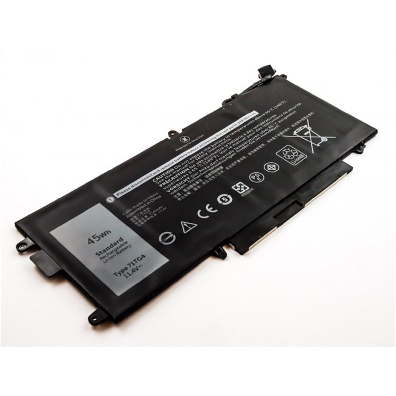 AGI Akku kompatibel mit Dell 71TG4 (3850 mAh), Notebook Akku, Schwarz