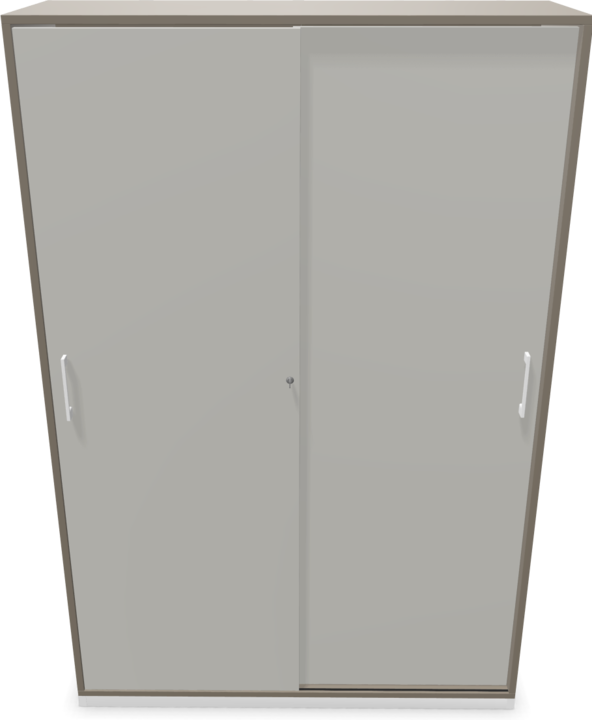 Image du produit Narbutas Choice Armoire à portes coulissantes (120 x 40 x 182 cm)