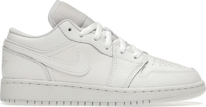Immagine prodotto Jordan 1 Low Triple White Tumbled Leather (GS) (36)