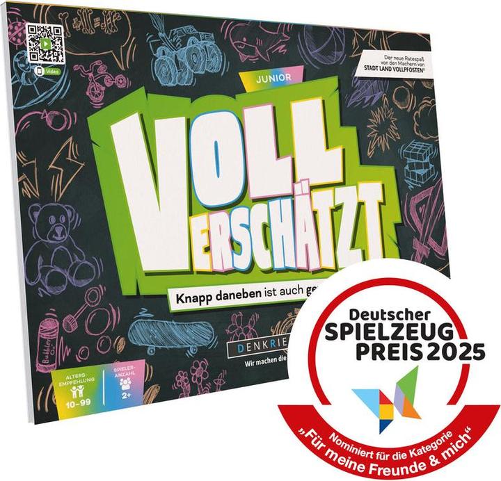 Immagine prodotto Denkriesen Voll Verschätzt - Blocco A4 Edizione Junior (d) (Tedesco)