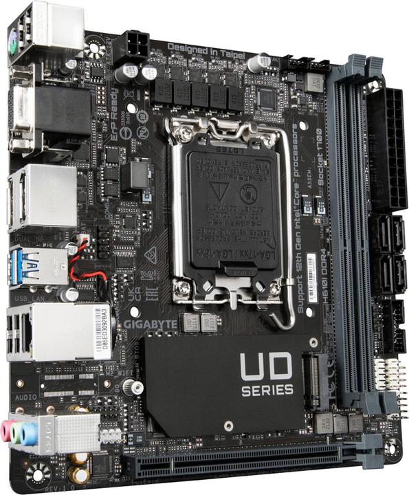 Actual product image Gigabyte H610I DDR4 (LGA 1700, Intel H610 Express, Mini-ITX)