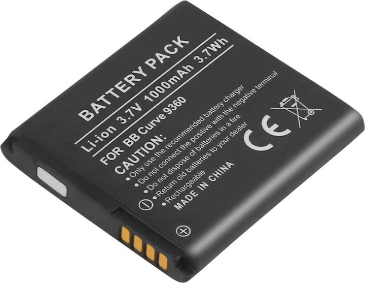 Actual product image Avizar Akku 3,7V für BlackBerry Curve 9360