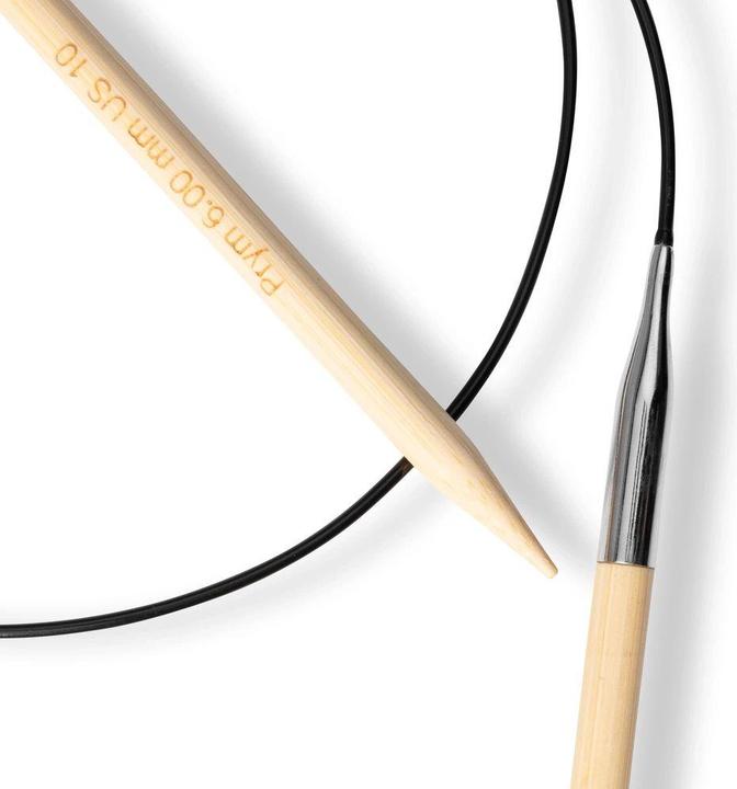 Actual product image Prym Circular knitting needle BAMBOO 6.00 mm, 80 cm