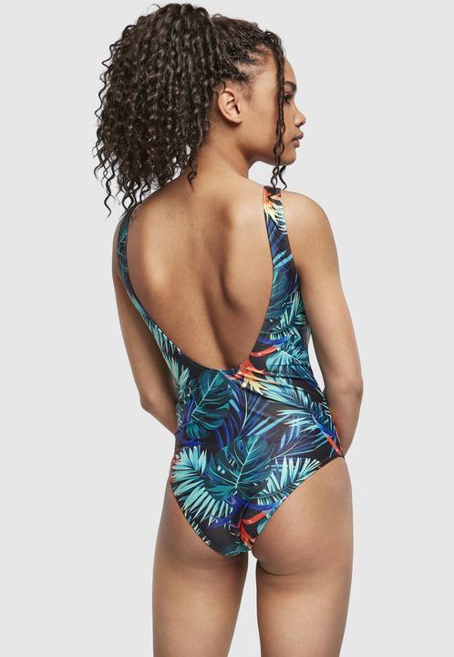 Produktbild Urban Classics Ladies High Leg Pattern Swimsuit (M)