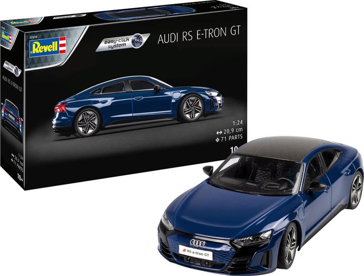 Actual product image Revell Audi e-tron GT easy-click system
