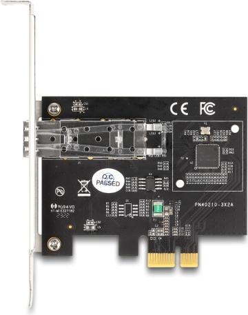Produktbild Delock PCI Express x1 Karte zu 1 x SFP Slot Gigabit LAN i210 (Mini PCI Express)