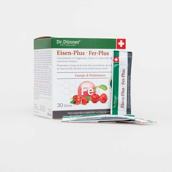 Actual product image Dr. Dünner Iron-Plus iron supplement (30 Piece, Pen, 85 g)