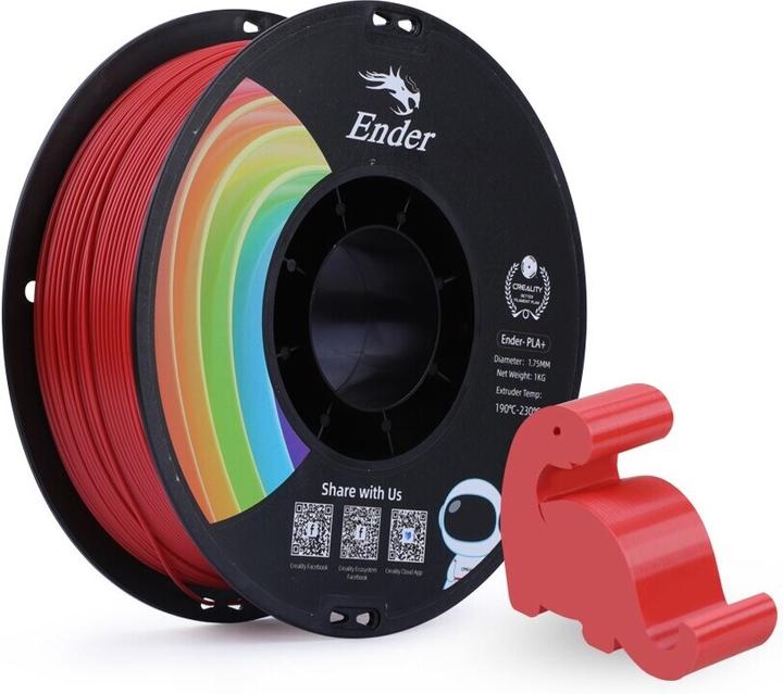 Actual product image Creality Ender (PLA, 1.75 mm, 1000 g, Red)