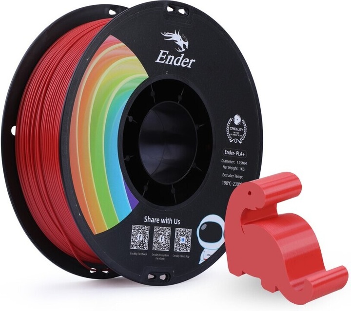 Actual product image Creality Ender (PLA, 1.75 mm, 1000 g, Red)