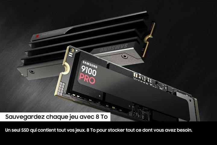 Actual product image Samsung 9100 PRO (8000 GB, M.2 2280)