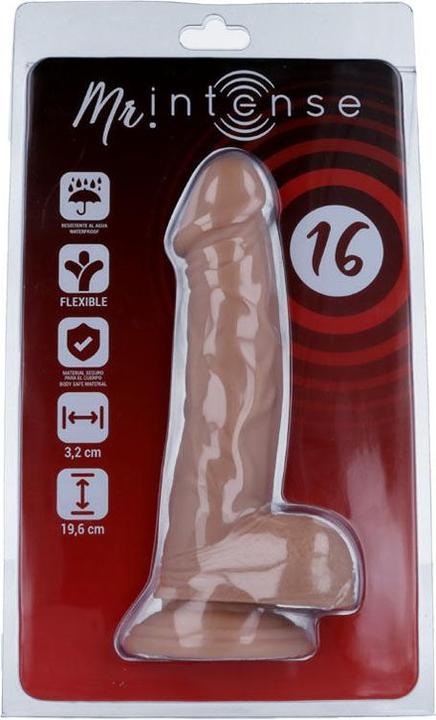 Actual product image Mr. Intense MR INTENSE 16 REALISTIC PENIS 19.6 -OR- 3.2CM