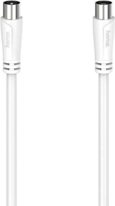 Produktbild Hama Koax-Stecker – Koax-Kupplung (90 dB, Antennenkabel)