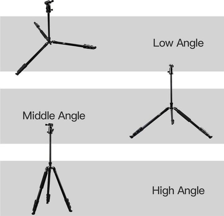 Actual product image Fotopro S4 Pro + 42QP Aluminium Tripod (Metal)