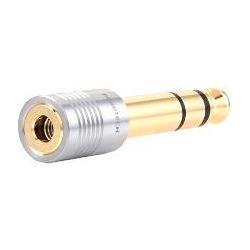 Furutech Adapter AV-Buchse 6,3 mm - Buchse 3,5 mm silber, Audio Adapter, Silber