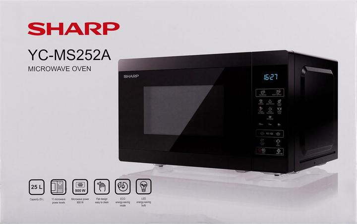 Productafbeelding Sharp YC-MS252AE-B (25 l)