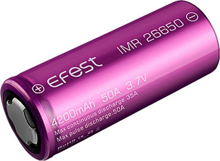 Produktbild Efest 26650 4200mah 50A Battery (1 Stk., 26650, 4200 mAh)