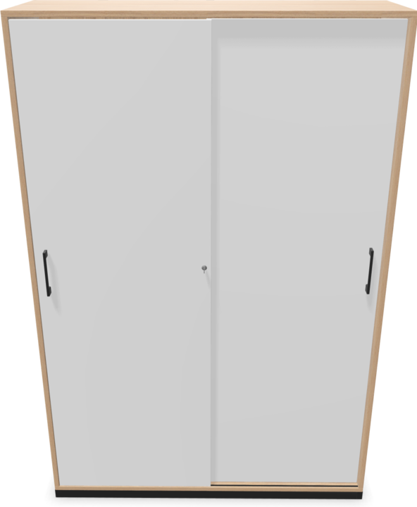 Image du produit Narbutas Choice Armoire à portes coulissantes (120 x 40 x 182 cm)