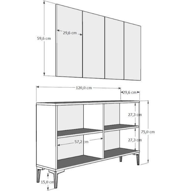 Kalune Design, Tavolino consolle, Afra Console