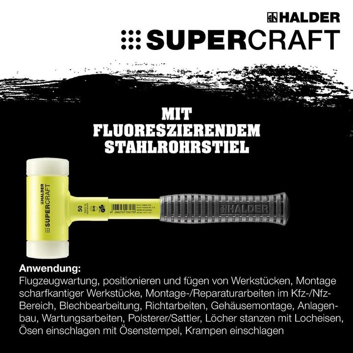 Immagine prodotto Halder Martello SUPERCRAFT soft-face GG 60 impugnatura SUPERCR (1750 g)